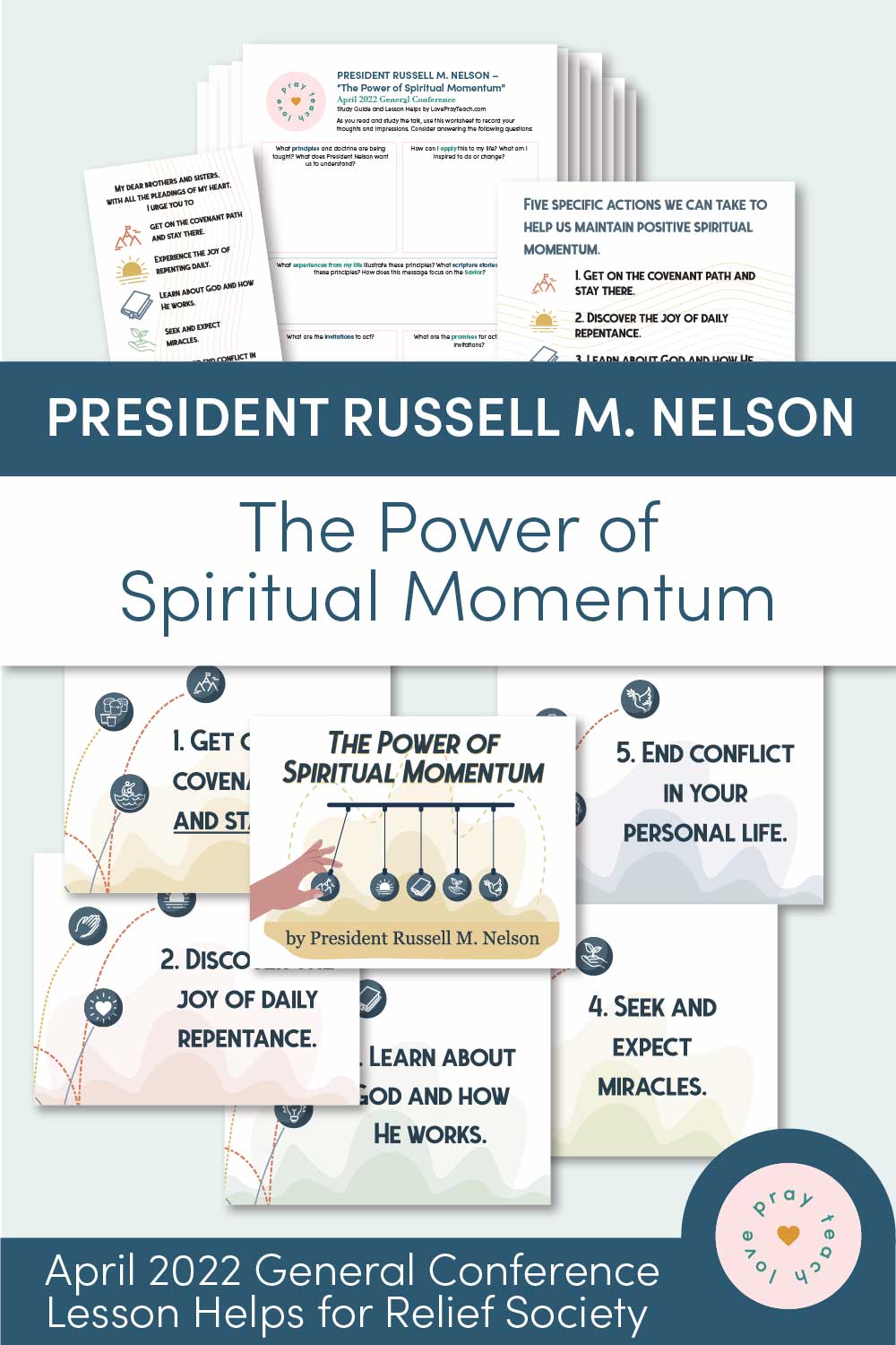The Power of Spiritual Momentum By President Russell M. Nelson