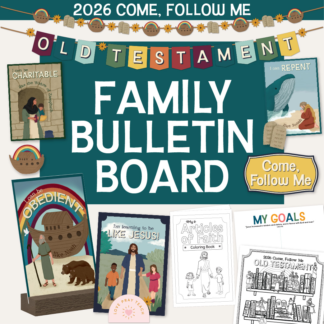 2026 Old Testament Family Bulletin Board