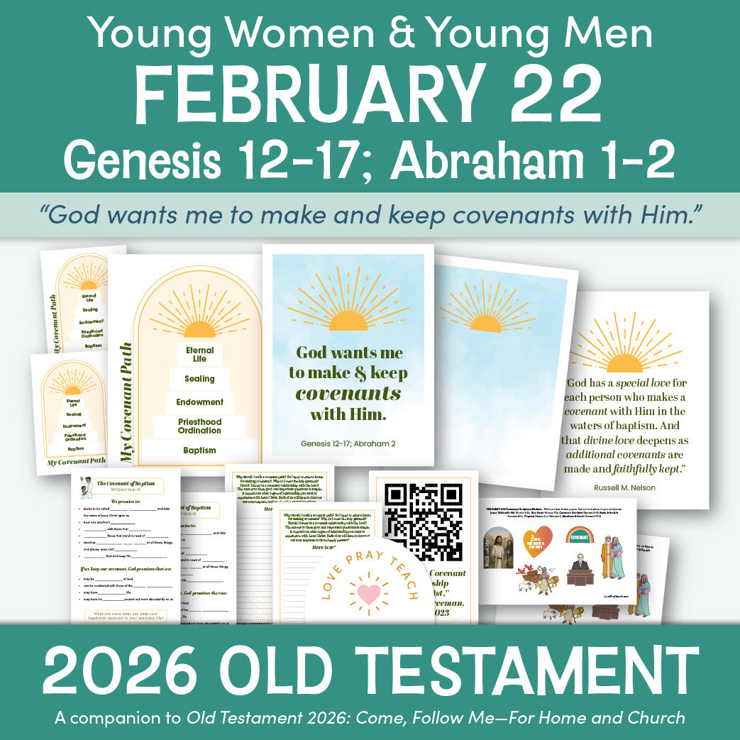 Young Women and Young Men Lesson Packet for February 16-22 - Genesis 12–17; Abraham 1–2