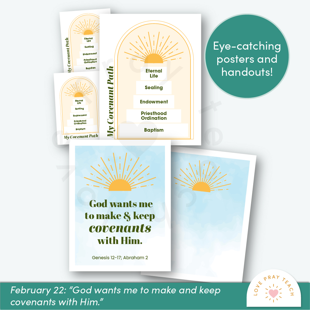 Posters for Young Women and Young Men Lesson Packet for February 16-22 - Genesis 12–17; Abraham 1–2