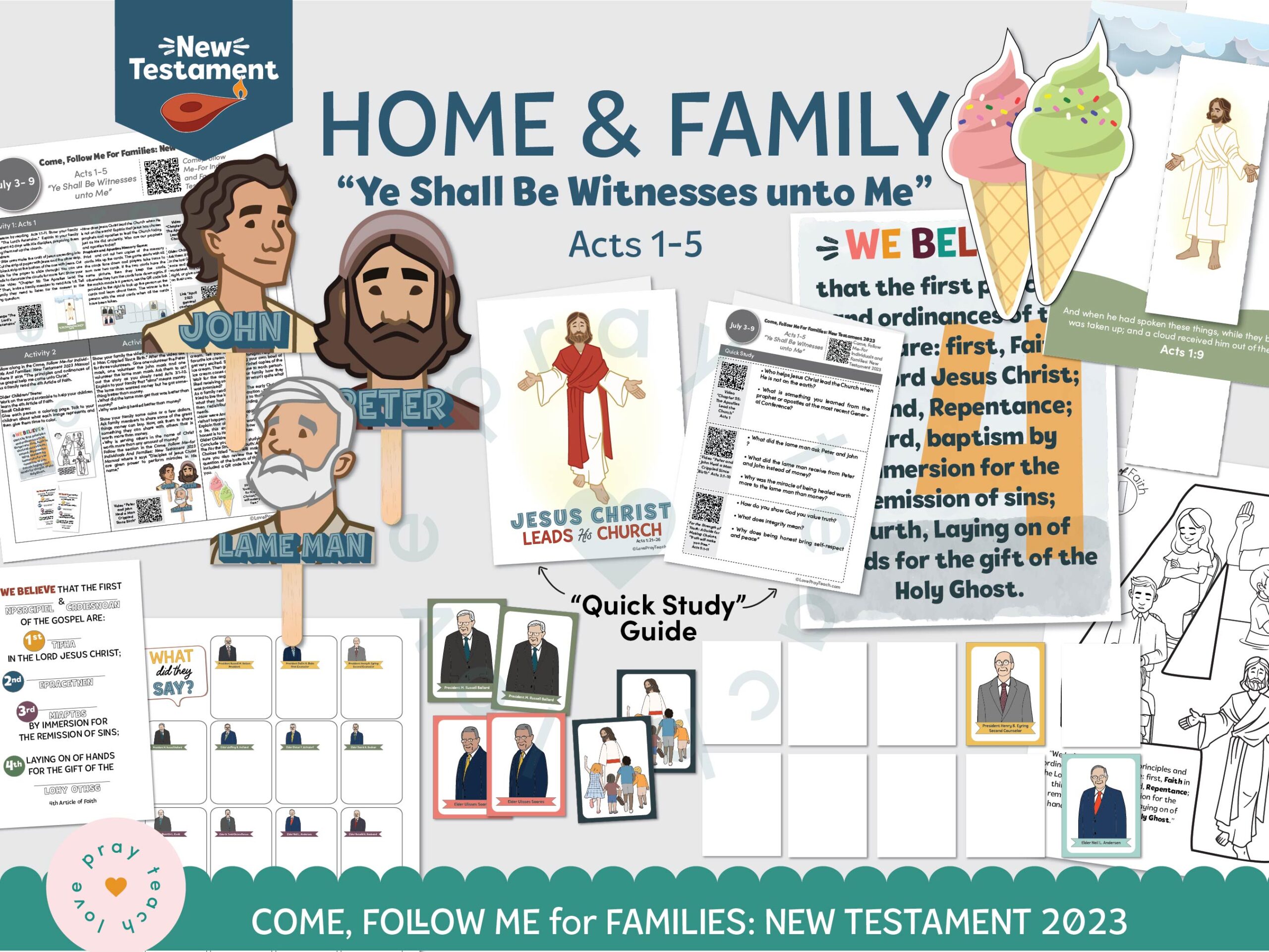 Come, Follow Me—For Individuals and Families: July 3-9, Ye Shall Be Witnesses unto Me