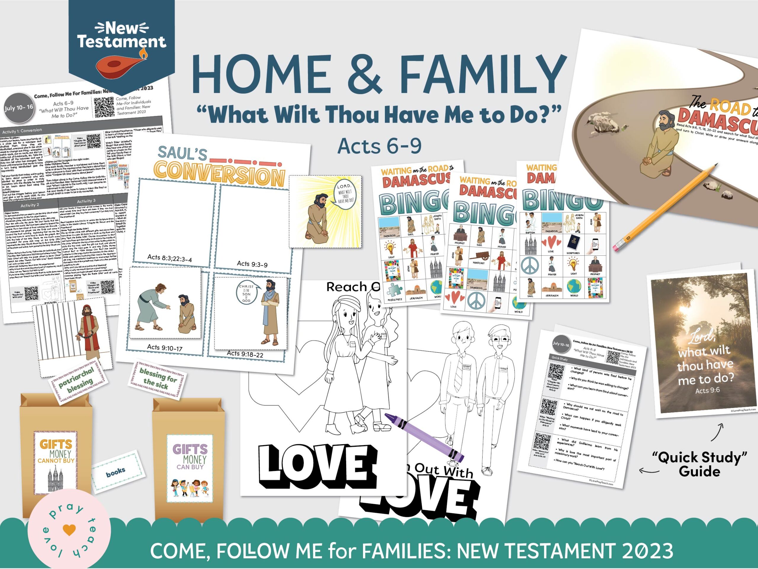 Come, Follow Me—For Individuals and Families: July 10-16, What Wilt Thou Have Me to Do?