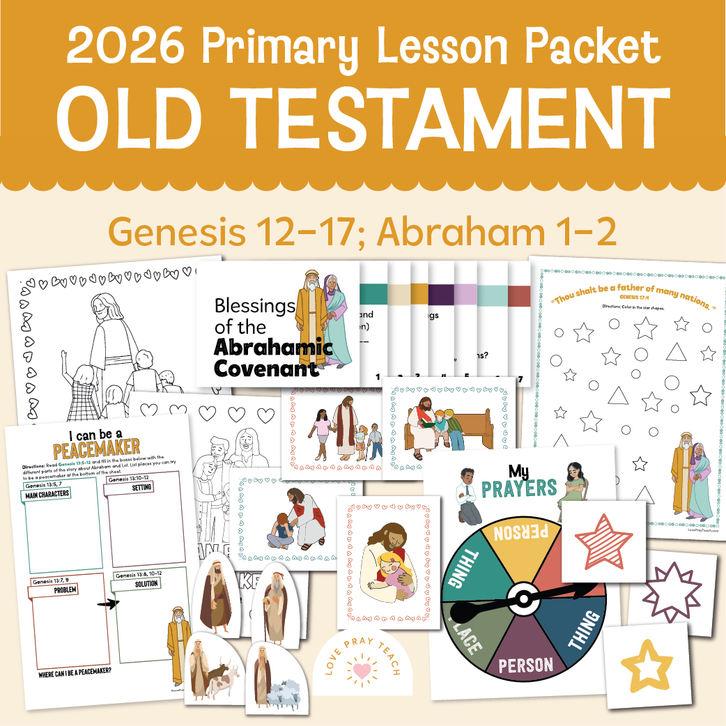 Activities to help you teach lessons from Genesis 12–17; Abraham 1–2