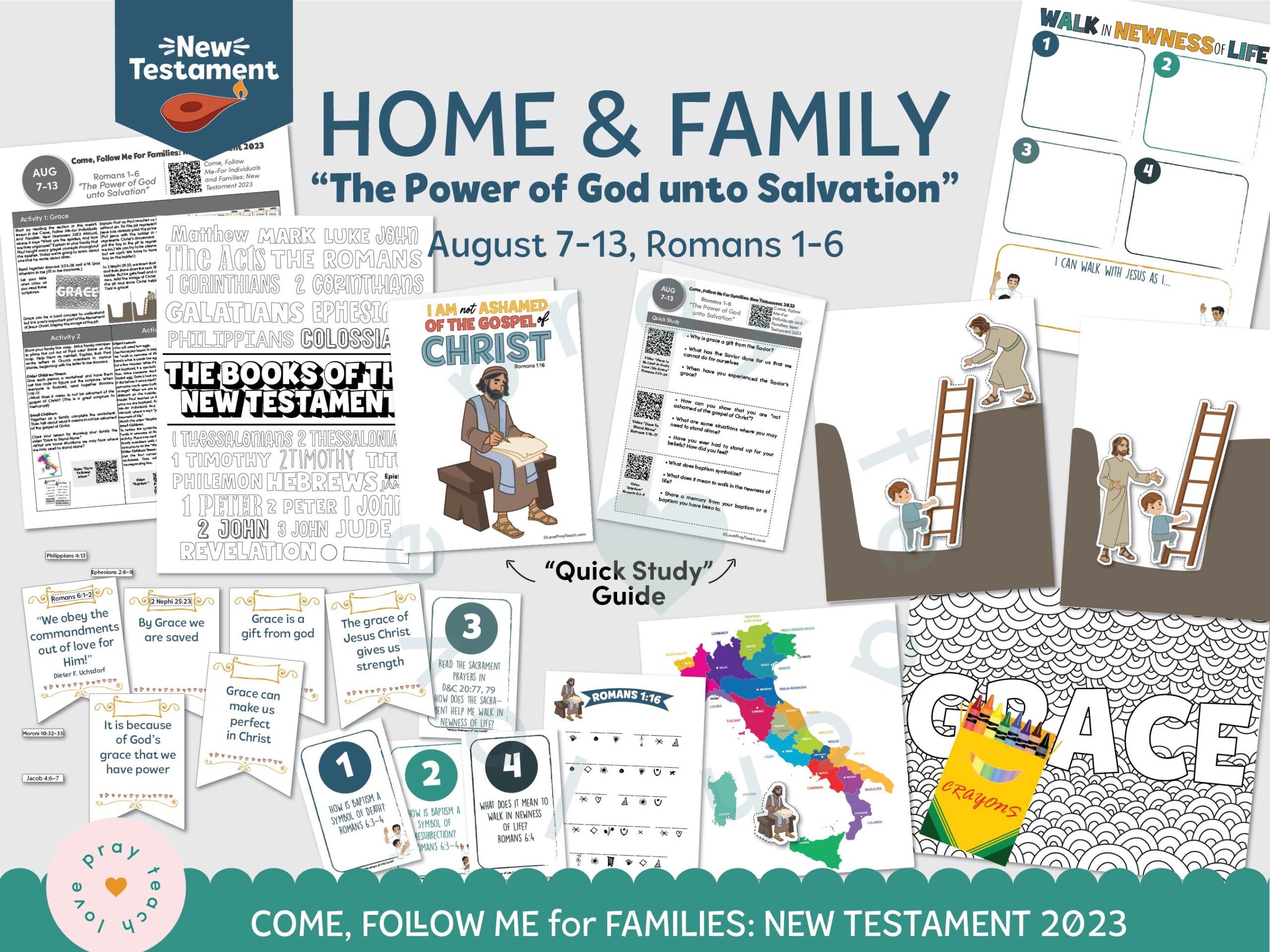 Come, Follow Me—For Individuals and Families: August 7-13, The Power of God unto Salvation