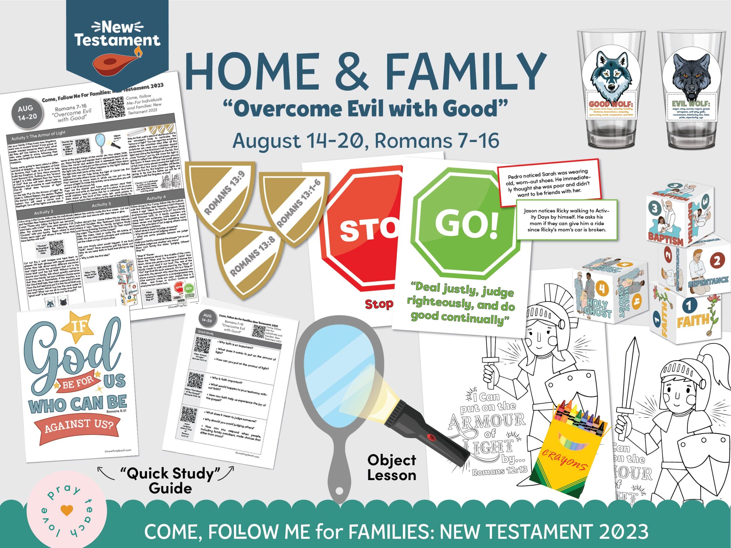 Come, Follow Me—For Individuals and Families: August 14-20, Overcome Evil with Good